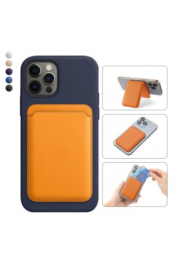 FitCase Magsafe Manyetik Standlı Katlanır Cardsafe Deri Kartlık Cüzdan