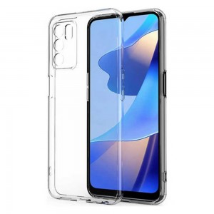Oppo A55 Kılıf Kamera Korumalı Silikon Şeffaf Kapak