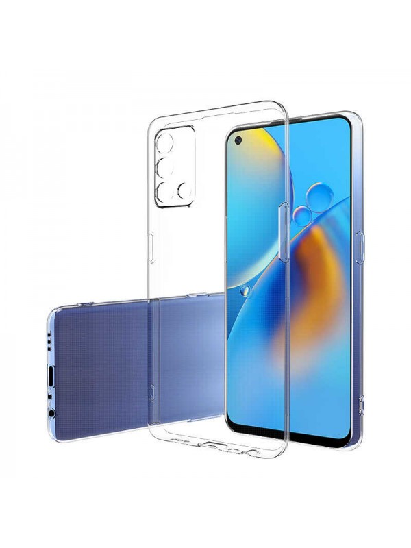Oppo A74 Kılıf Kamera Korumalı Silikon Şeffaf Arka Kapak…