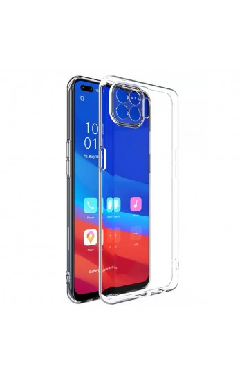 FitCase Oppo Reno4 Lite Kılıf Kamera Korumalı Silikon Şeffaf Arka Kapa…