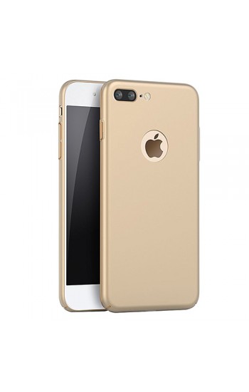 FitCase Rubber iPhone 7 Kılıf Sert Arka Kapak Gold…