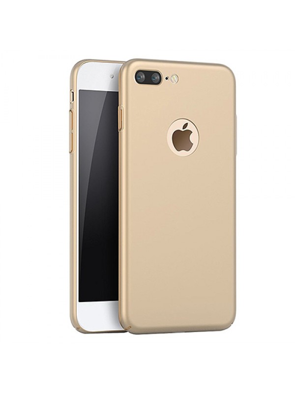 FitCase Rubber iPhone 7 Kılıf Sert Arka Kapak Gold…