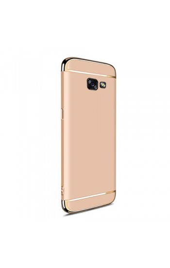 FitCase Samsung A3 2017 (A320) Golden Frame Arka Kapak Gold