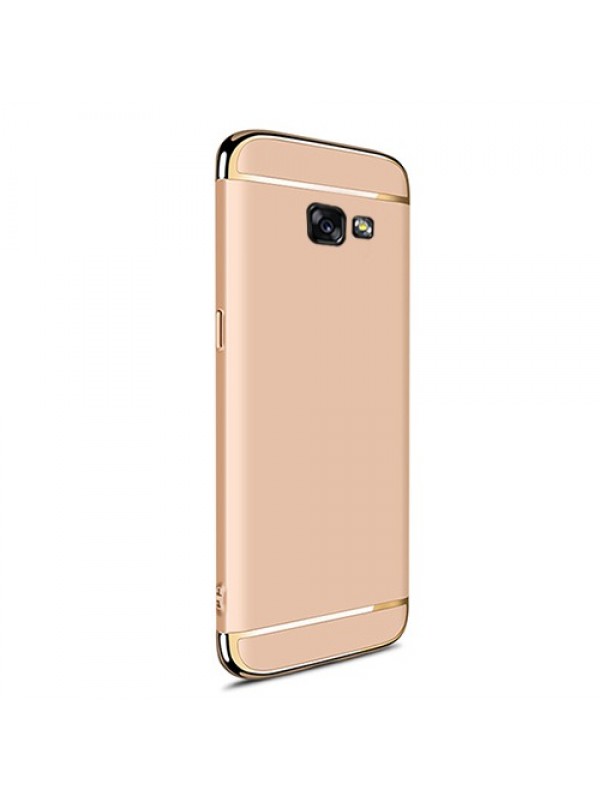 FitCase Samsung A3 2017 (A320) Golden Frame Arka Kapak Gold…