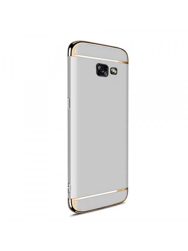 FitCase Samsung A3 2017 (A320) Golden Frame Arka Kapak Gri…