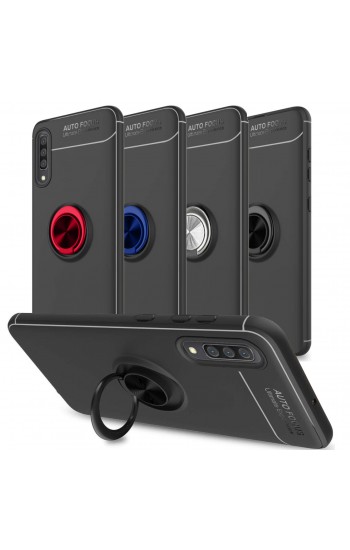 FitCase Samsung Galaxy A01 (A015) Kılıf Auto Focus Ring Arka Kapak