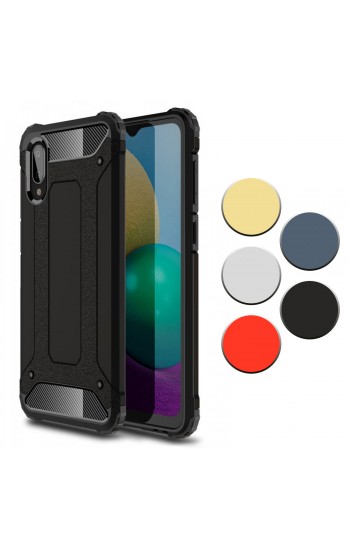 FitCase Samsung Galaxy A02 (A022) Zırh Tank Tam Koruma Arka Kapak