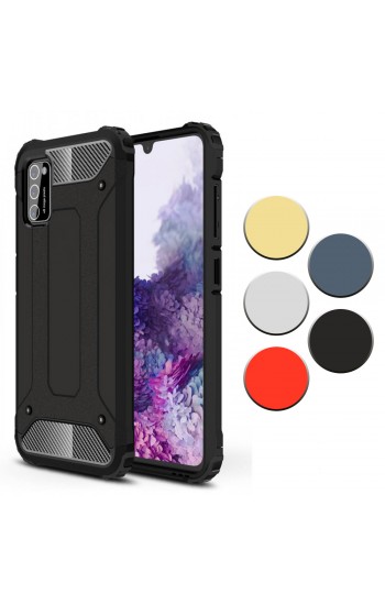 FitCase Samsung Galaxy A02s (A025) Zırh Tank Tam Koruma Arka Kapak