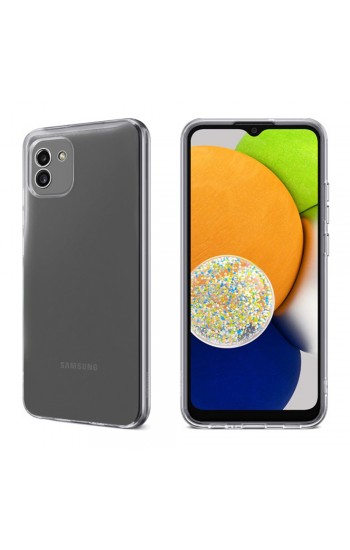 Samsung Galaxy A03 Kılıf Kamera Korumalı Silikon Şeffaf Kapak…