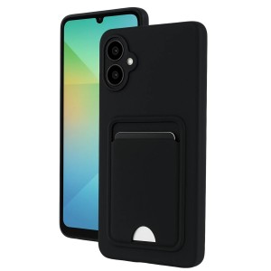 FitCase Samsung Galaxy A07 Cardy Soft Kartlık Cepli Silikon Kapak