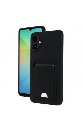 FitCase Samsung Galaxy A07 Cardy Soft Kartlık Cepli Silikon Kapak