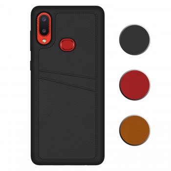 FitCase Samsung Galaxy A10s Kılıf Proda Deri Çift Kartlık Cepli Kapak FitCase Samsung Galaxy A10s Kılıf Proda Deri Çift Kartlık Cepli Kapak