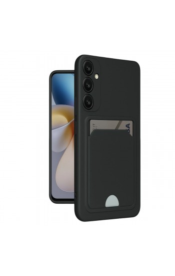 FitCase Samsung Galaxy A16 Cardy Soft Kartlık Cepli Silikon Kapak&hellip;