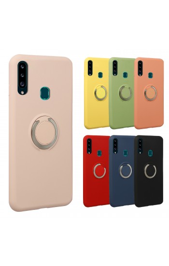 FitCase Samsung Galaxy A20s (A207) Kılıf Nano Ring Arka Kapak&hellip;