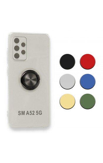 FitCase Samsung Galaxy A52 (A525) Kılıf Gross Ring Şeffaf Arka Kapak…