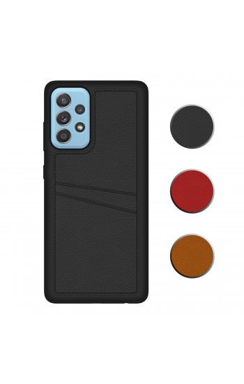 FitCase Samsung Galaxy A52 Kılıf Proda Deri Çift Kartlık Cepli Kapak…