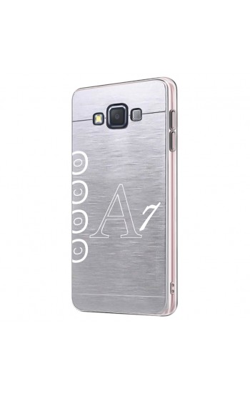 FitCase Samsung Galaxy A7 (A700) Metal TPU Arka Kapak Füme