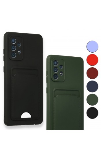FitCase Samsung Galaxy A72 Cardy Soft Delikli Kartlık Cepli Silikon Kapak… FitCase Samsung Galaxy A72 Cardy Soft Delikli Kartlık Cepli Silikon Kapak…