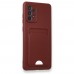 FitCase Samsung Galaxy A72 Cardy Soft Delikli Kartlık Cepli Silikon Kapak
