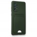 FitCase Samsung Galaxy A72 Cardy Soft Delikli Kartlık Cepli Silikon Kapak