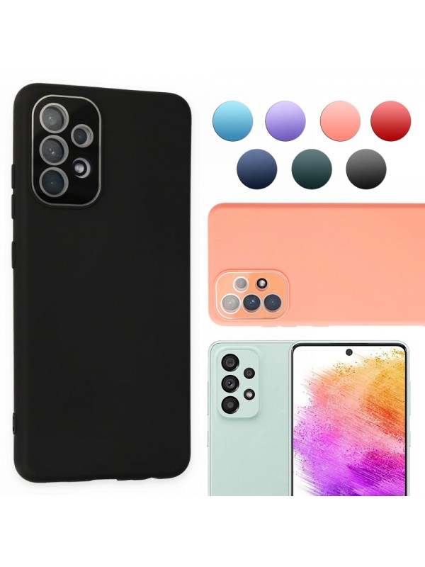 FitCase Samsung Galaxy A73 5G Glass Kamera Korumalı Lansman Silikon K&hellip;