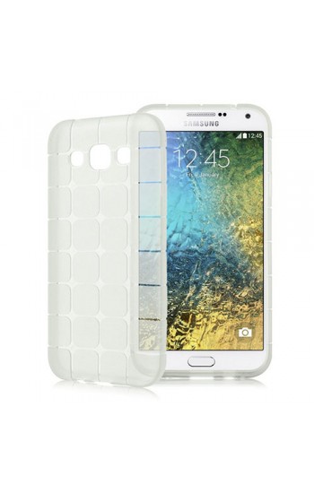 FitCase Samsung Galaxy E5 (E500) Plaid Silikon Arka Kapak Şeffaf…