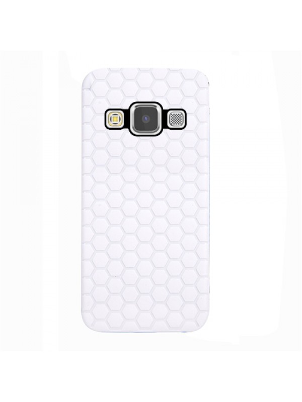 FitCase Samsung Galaxy E7 (E700) TPU Beehive Serisi Arka Kapak Be…