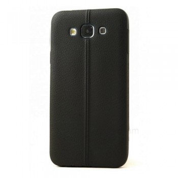 FitCase Samsung Galaxy E7 (E700) Ultra İnce Dikişli TPU Arka Kapak Siyah FitCase Samsung Galaxy E7 (E700) Ultra İnce Dikişli TPU Arka Kapak Siyah