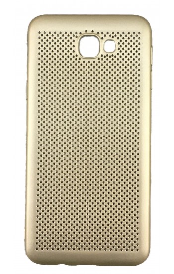 FitCase Samsung Galaxy J5 Prime (G570) Kılıf Point Sert Arka Kapak Gold