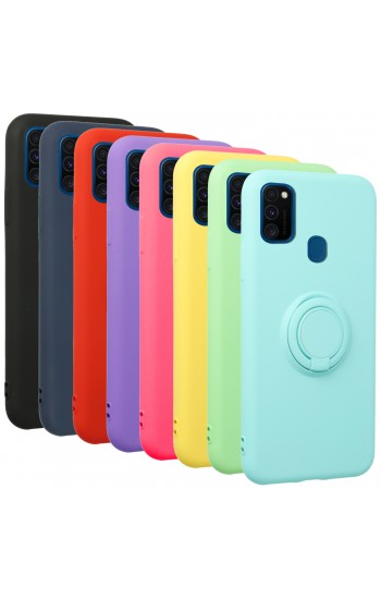 FitCase Samsung Galaxy M30s (M307) Kılıf Viktor Ring Arka Kapak