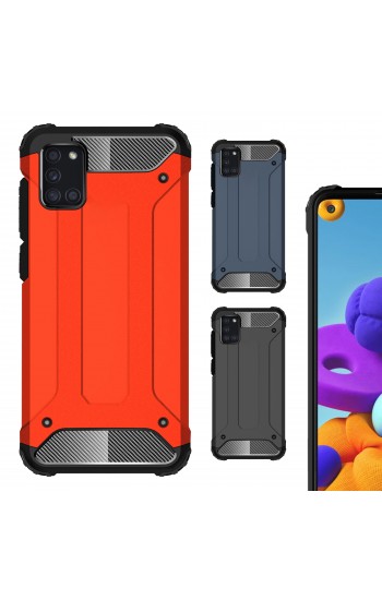 FitCase Samsung Galaxy M31s (M317) Zırh Tank Tam Koruma Arka Kapak…