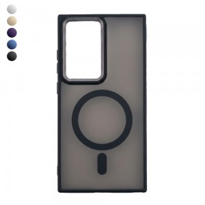 FitCase Samsung Galaxy S24 Ultra Kılıf Soft Mat Magsafe Kapak