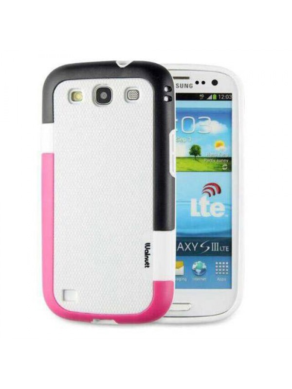 FitCase Samsung Galaxy S3 (I9300) Kılıf Walnutt Renkli Arka Kapak…