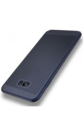 FitCase Samsung Galaxy S7 EDGE Kılıf Point Sert Arka Kapak Lacivert&hellip;