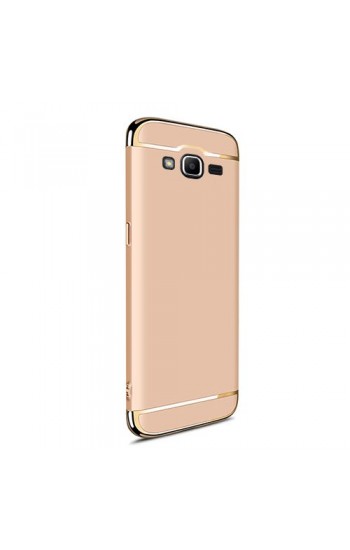 FitCase Samsung Grand Prime Plus (G532) Golden Frame Arka Kapak Gold