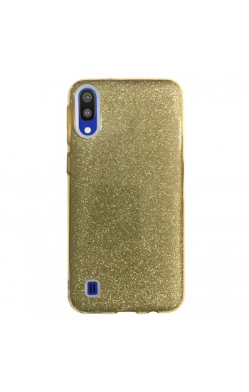 FitCase Samsung M10 (M105) 3in1 Simli Silikon Arka Kapak Gold&hellip;