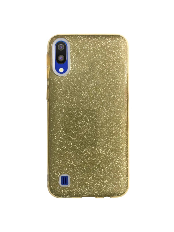 FitCase Samsung M10 (M105) 3in1 Simli Silikon Arka Kapak Gold&hellip;