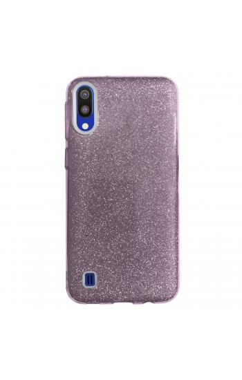 FitCase Samsung M10 (M105) 3in1 Simli Silikon Arka Kapak Pembe&hellip;