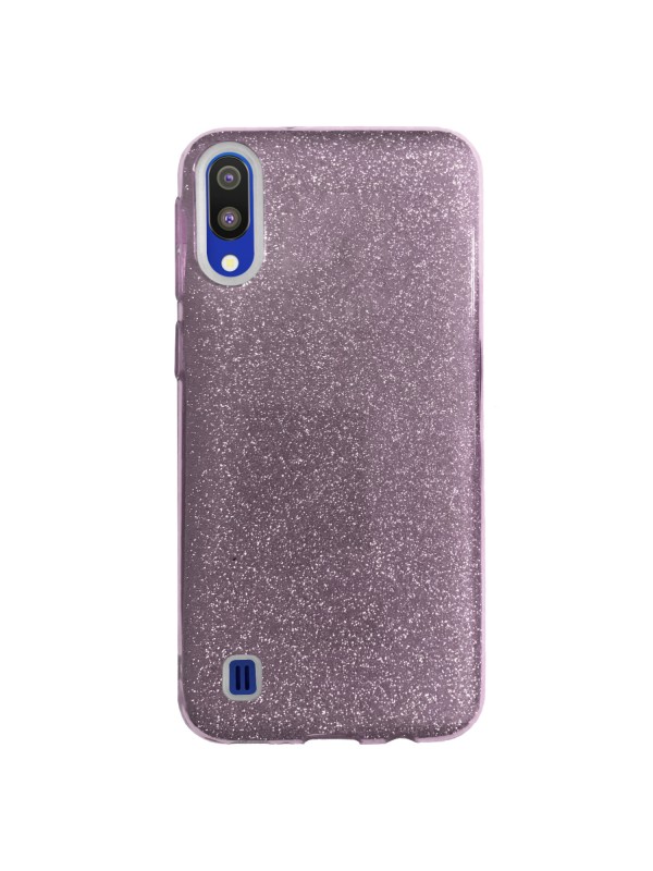 FitCase Samsung M10 (M105) 3in1 Simli Silikon Arka Kapak Pembe&hellip;