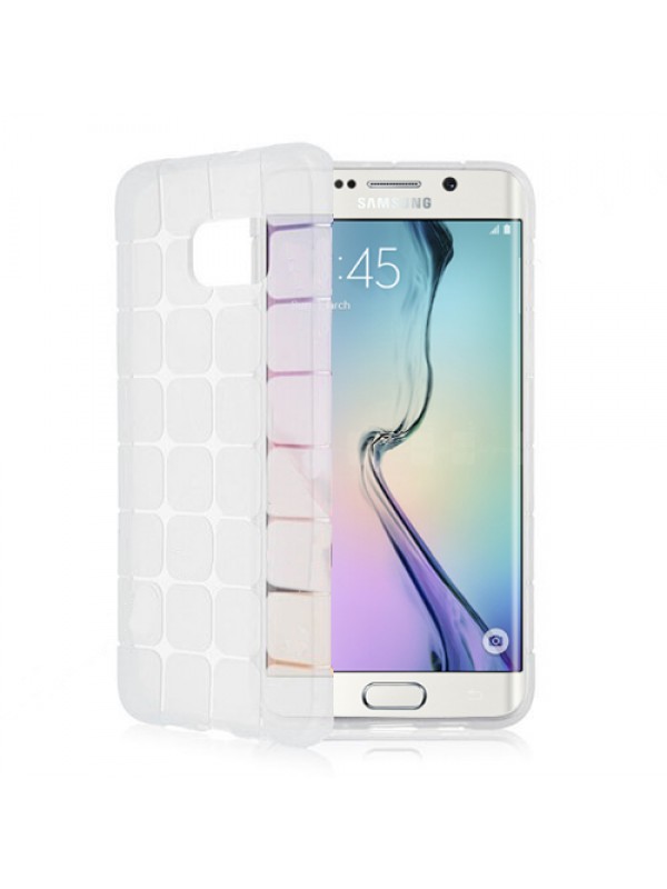 FitCase Samsung S6 (G920) Plaid Silikon Arka Kapak Şeffaf…