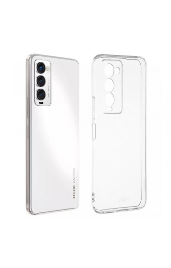 Tecno Camon 18 / 18P Kılıf Kamera Korumalı Silikon Şeffaf Arka Kapak…