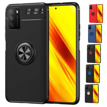 FitCase Xiaomi Poco M3 Kılıf Auto Focus Ring Arka Kapak FitCase Xiaomi Poco M3 Kılıf Auto Focus Ring Arka Kapak
