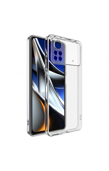 Xiaomi Poco X4 Pro 5G Kılıf Kamera Korumalı Silikon Şeffaf Arka Kapak…