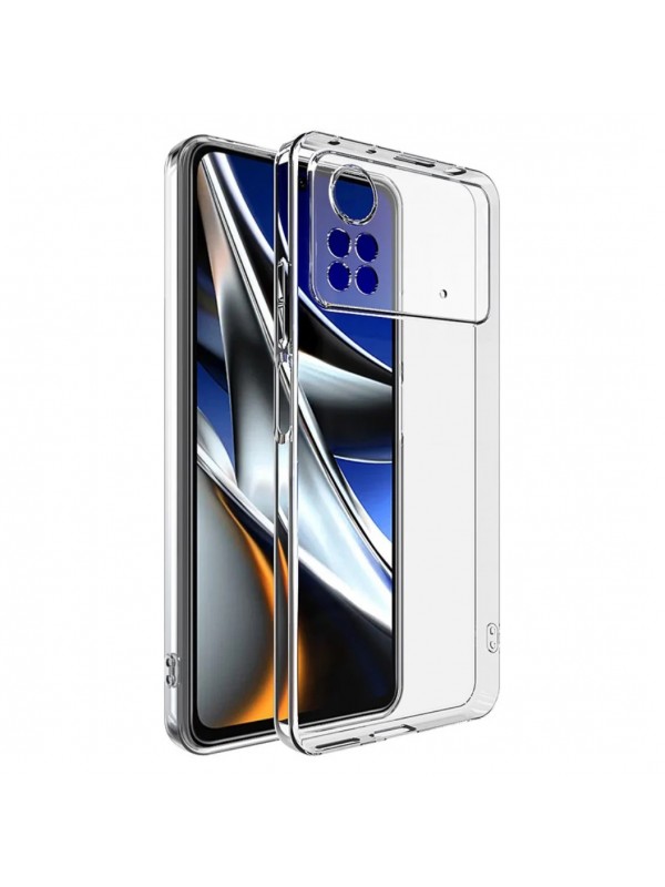 Xiaomi Poco X4 Pro 5G Kılıf Kamera Korumalı Silikon Şeffaf Arka Ka…