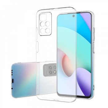Xiaomi Redmi 10 2022 / Redmi Note 11 4G Kılıf Kamera Korumalı Silikon Şeffaf Kapak