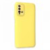 FitCase Xiaomi Redmi 9T Glass Kamera Korumalı Lansman Silikon Kapak