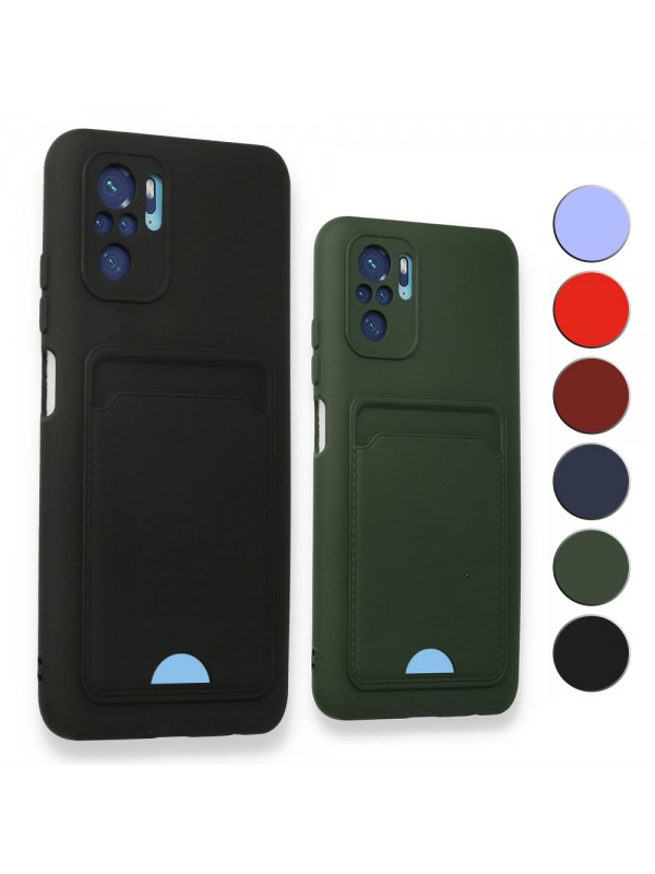 FitCase Xiaomi Redmi Note 10 / 10S Cardy Soft Delikli Kartlık Ce…