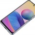 Xiaomi Redmi Note 10 5G Kılıf Kamera Korumalı Silikon Şeffaf Arka Kapak