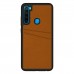 FitCase Xiaomi Redmi Note 8 Kılıf Proda Deri Çift Kartlık Cepli Kapak