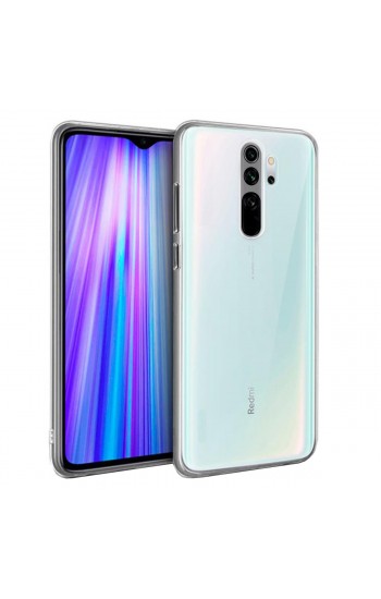 Xiaomi Redmi Note 8 Pro Kılıf Kamera Korumalı Silikon Şeffaf Arka Kapa…